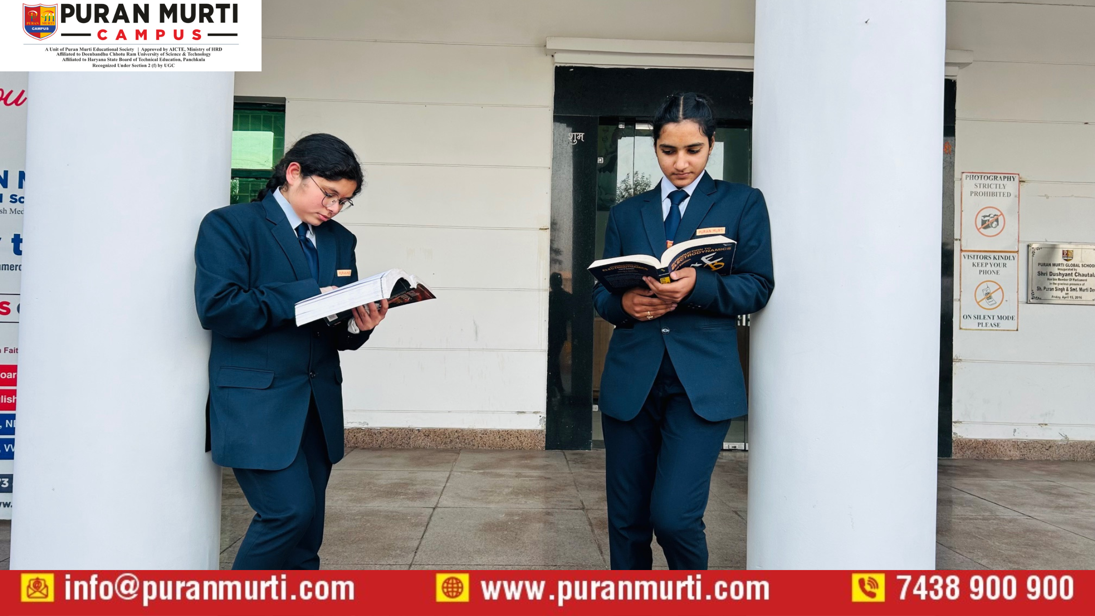 Students preparing for catering services at Puran Murti college Delhi NCR