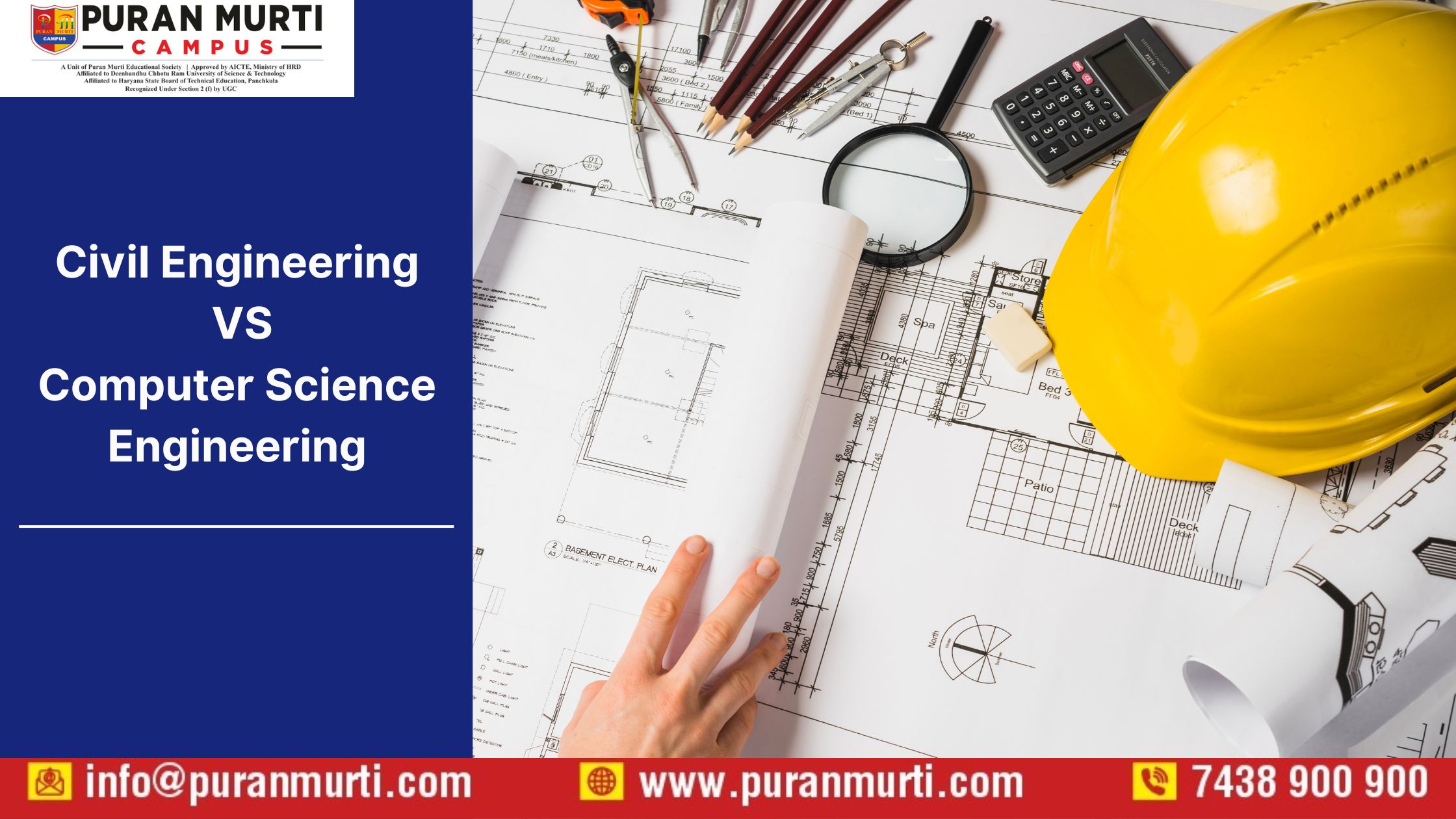 Civil Engineering vs. Computer Science Engineering