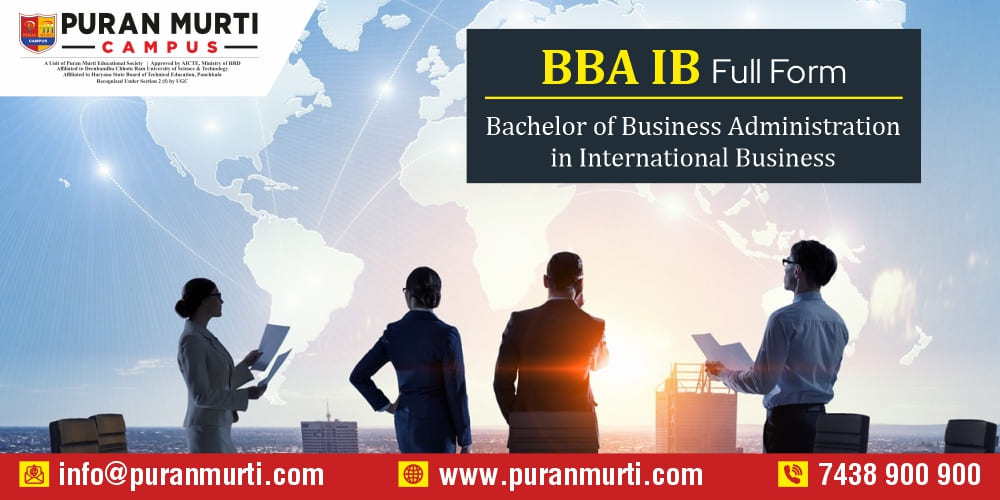 BBA IB Full Form
