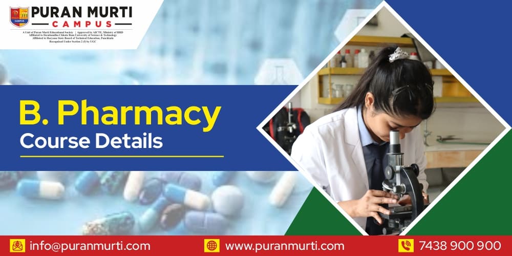 B Pharmacy Course Details