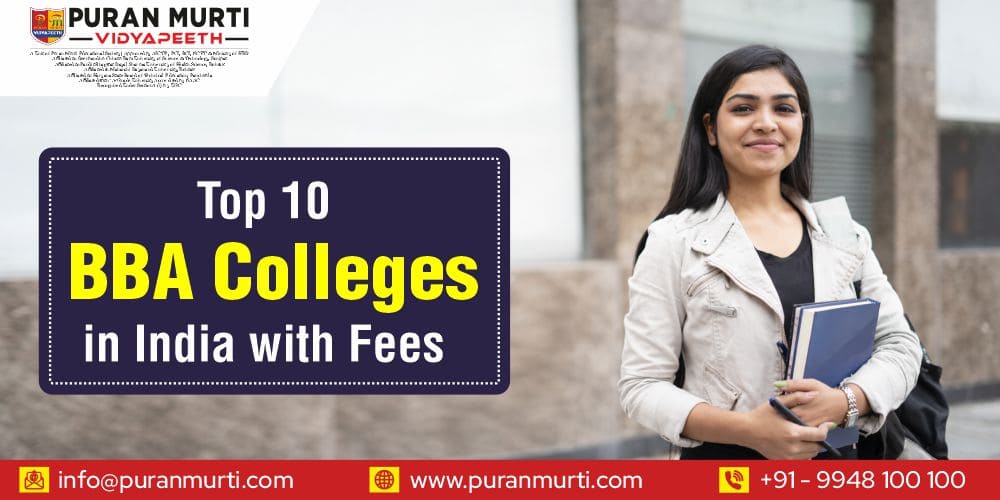 Top 10 BBA colleges in India with fees